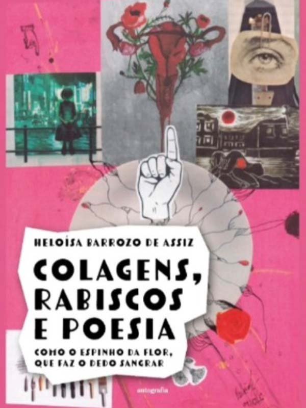 Livro Colagens, Rabiscos e Poesias